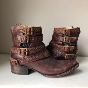 EUC Freebird by Steven “Roper” Leather Booties